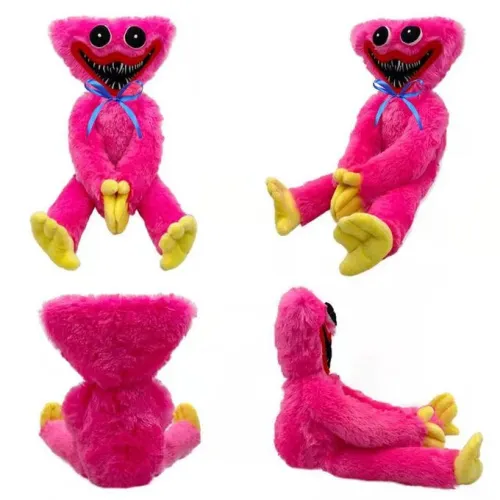 Кісі Місі плюшева іграшка Kisi Misi ТОП1 TikTok 40 см подружка Хагі Веси з гри Poppy Playtime pink big - фото 9