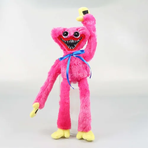 Кісі Місі плюшева іграшка Kisi Misi ТОП1 TikTok 40 см подружка Хагі Веси з гри Poppy Playtime pink big - фото 10