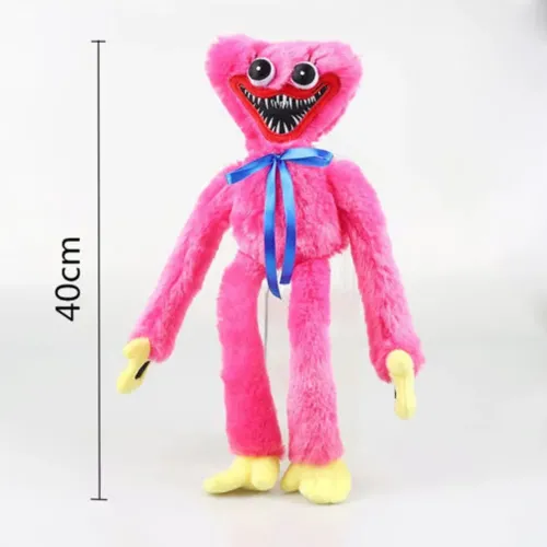 Киси Миси плюшевая игрушка Kisi Misi ТОП1 TikTok 40 см подружка Хаги Ваги из игры Poppy Playtime pink big - фото 2