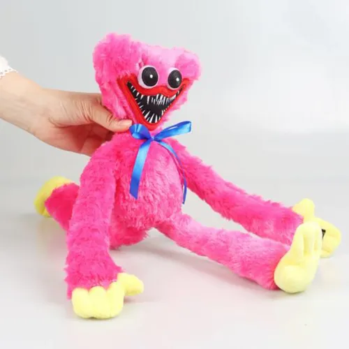 Кісі Місі плюшева іграшка Kisi Misi ТОП1 TikTok 40 см подружка Хагі Веси з гри Poppy Playtime pink big - фото 4