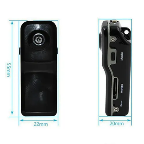 Микро камера MD80 Mini ULTRA 7DX Action Camera цветная фото видео камера - фото 8