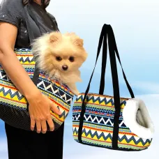 М'яка сумка-перенесення для собак та котів Pet Convenience MIx3 мультиколор L розмір 42X25X30 см