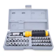 Набір головок і біт з тріскачкою Aiwa bit and Socket Set 41в1