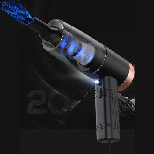 Мощный автомобильный пылесос Vacuum cleaner 2 IN1 - фото 7