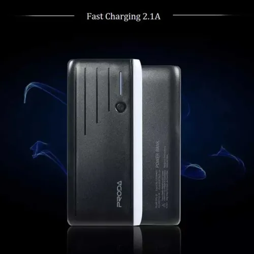Портативний зарядний пристрій Power bank 12000 мАг Proda Time PPL-19, ліхтарик та стробоскоп - фото 2