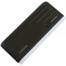 Портативное зарядное устройство Power bank 12000 мАч Proda Time PPL-19, фонарик и стробоскоп