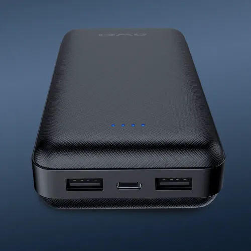 Портативний зарядний пристрій Power Bank Awei Original P47K 20000mAh Black - фото 4