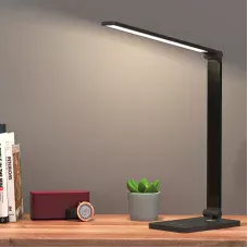Настольная LED лампа DESK lamp MT-856 от MI, поворот и наклон, 5 режимов, черная