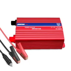 Портативний перетворювач DC12V-AC 220V Power one plus 500w. Інвертор напруги