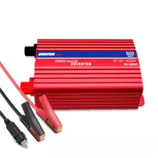 Портативний перетворювач DC12V-AC 220V Power one plus 500w. Інвертор напруги