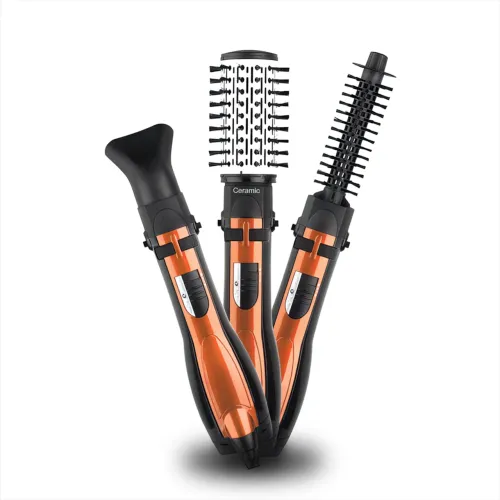 Фен-щітка для волосся БРАШ (Brush) з обертанням Gemei GM 4828 Ceramic pro - фото 3