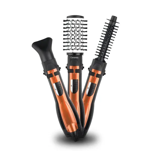 Фен-щітка для волосся БРАШ (Brush) з обертанням Gemei GM 4828 Ceramic pro - фото 3