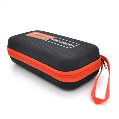 Пусковий пристрій акумулятора Power Bank JUMP STARTER HP 8800 mAh M33, в чохлі - фото 3