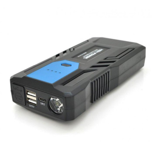 Пусковое устройство авто аккумулятора Power Bank JUMP STARTER HP 8800 mAh M33, в чехле - фото 3