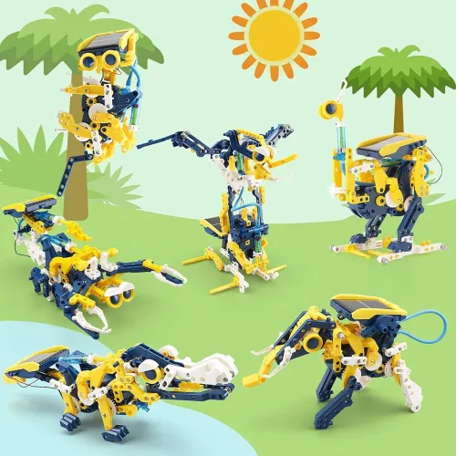 Конструктор робот DIY Solar Robot 11в1 на сонячних батареях - фото 3