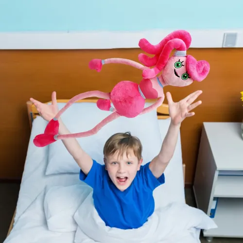 М'яка іграшка мама павучиха Huggy Wuggy з гри Poppy Playtime 40 см - фото 6