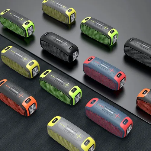Портативна bluetooth колонка HOPESTAR A30, 6000 мАч Сине-красный - фото 4
