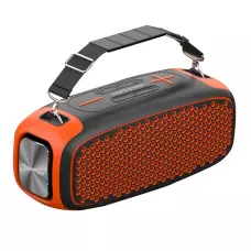 Портативна bluetooth колонка HOPESTAR A30, 6000 мАч Серо-оранжевый