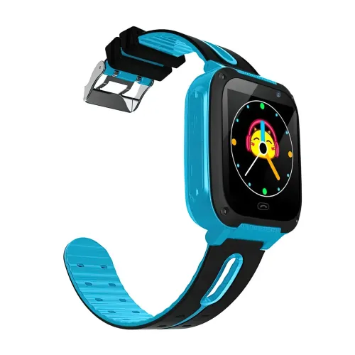 Дитячий розумний годинник Smart Watch F2 з GPS і Sim картою Блакитний - фото 2