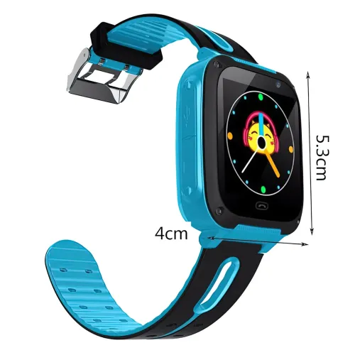 Дитячий розумний годинник Smart Watch F2 з GPS і Sim картою Блакитний - фото 7