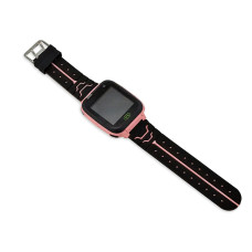 Дитячий розумний годинник Smart Watch F3 з GPS і Sim картою Рожевий