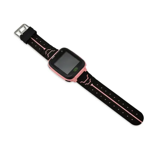 Дитячий розумний годинник Smart Watch F3 з GPS і Sim картою Рожевий - фото 9