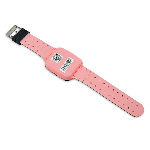 Дитячий розумний годинник Smart Watch F3 з GPS і Sim картою Рожевий - фото 2