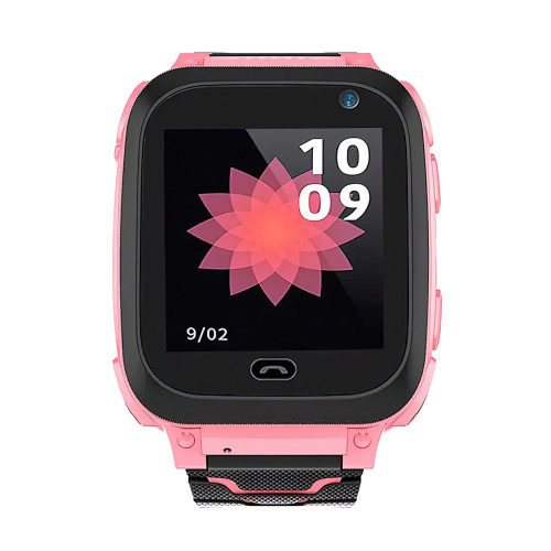 Дитячий розумний годинник Smart Watch F3 з GPS і Sim картою Рожевий - фото 5