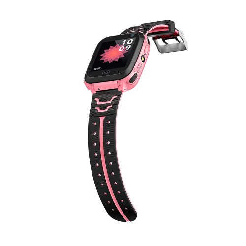 Детские умные часы Smart Watch F3 с GPS и Sim картой Розовый - фото 3
