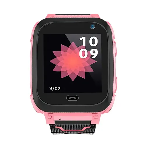 Детские умные часы Smart Watch F3 с GPS и Sim картой Розовый - фото 2