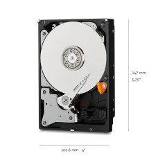 Жесткий диск для видеонаблюдения WD Purple 1TB, 5400 об/мин, SATA 6Gb/s, 64MB, 3.5