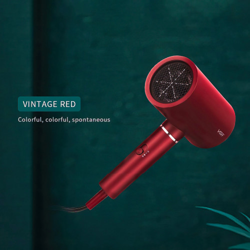 Профессиональный фен VGR Voyager V-431 с ионизацией, 1800 Вт Красный - фото 7