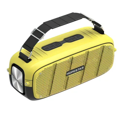 Портативная акустическая Bluetooth колонка Hopestar A20 Желтый