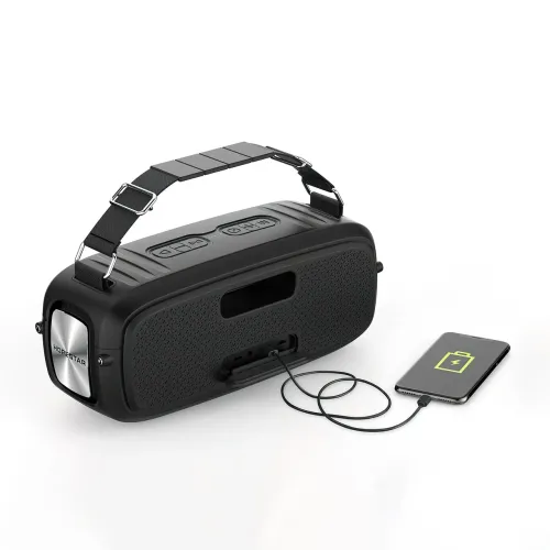 Портативная акустическая Bluetooth колонка Hopestar A20 Зеленый - фото 3