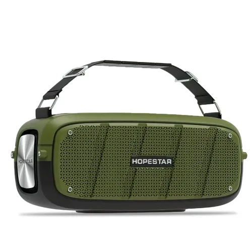 Портативная акустическая Bluetooth колонка Hopestar A20 Зеленый - фото 2