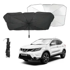 Автомобільна парасолька на лобове скло Car Umbrellas, чорний
