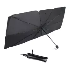 Автомобильный зонт на лобовое стекло Car Umbrellas, чёрный