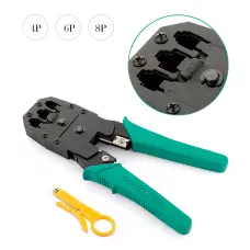 Плоскогубцы для обжима сетевого кабеля SZ-318, 4P/6P/8P