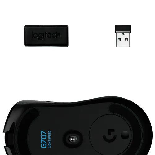 Игровая мышка Logitech G707, беспроводная с аккумулятором - фото 4