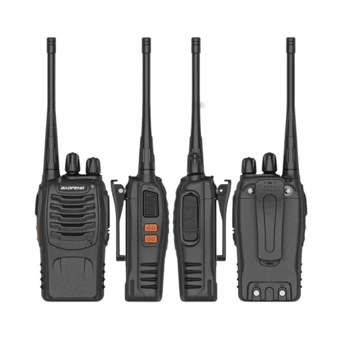 Комплект рацій Baofeng BF-888S (2 шт) до 5 км, портативні акумуляторні радіостанції UHF 16 каналів із ліхтариком - фото 4