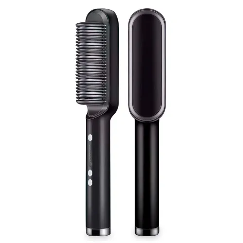 Розчіска-виправник Hair Straightener HQT-909 з тьмяним покриттям Чорний