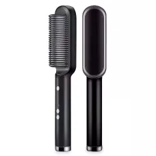 Розчіска-виправник Hair Straightener HQT-909 з тьмяним покриттям Чорний