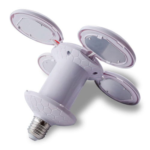 Лампочка со встроенной колонкой LED Football UFO Lamp EL-2357 40 Вт, E27 - фото 2