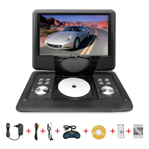 Портативний DVD плеєр Opera OP-1680 21 з Т2 тюнером та поворотним екраном