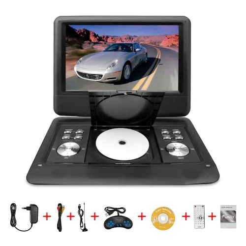 Портативний DVD плеєр Opera OP-1680 21 з Т2 тюнером та поворотним екраном
