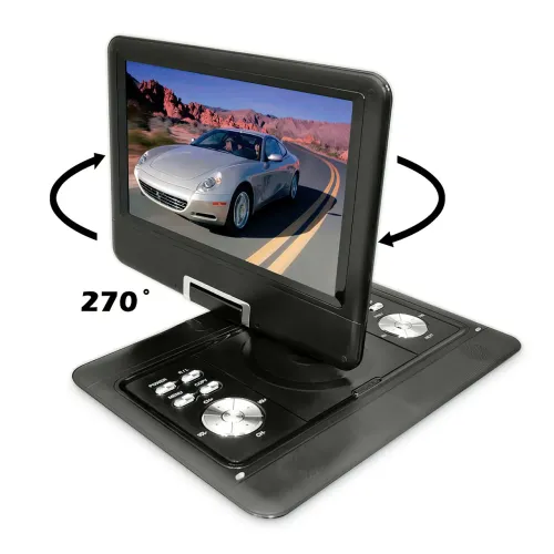 Портативний DVD плеєр Opera OP-1680 21 з Т2 тюнером та поворотним екраном - фото 2