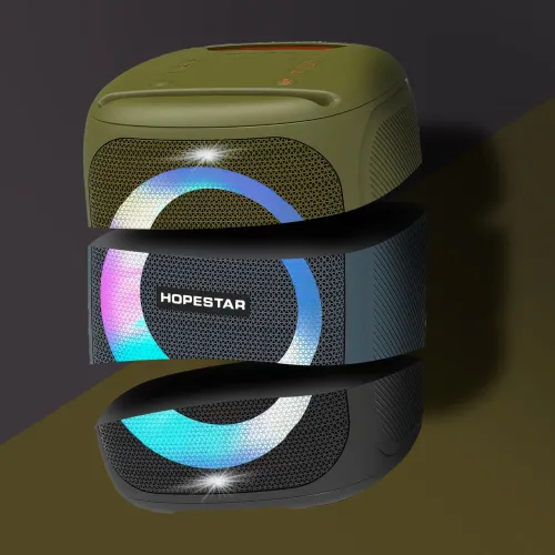 Портативна bluetooth колонка HOPESTAR Party 100, 10000МАч, 50Вт - фото 8