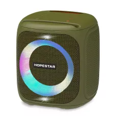 Портативна bluetooth колонка HOPESTAR Party 100, 10000МАч, 50Вт Зелений