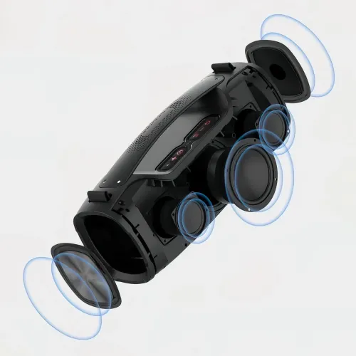 Портативна bluetooth колонка HOPESTAR A6 X, 6000MАч, 55Вт Зелений - фото 10