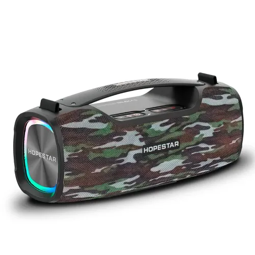 Портативна bluetooth колонка HOPESTAR A6 X, 6000MАч, 55Вт Зелений